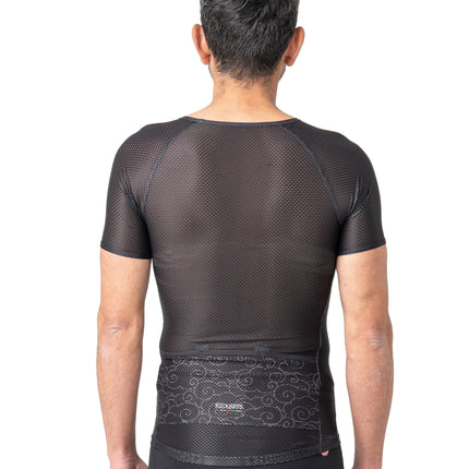 Road-to-Sky Radsport-Baselayer Kurzarm – Atmungsaktives Funktionsshirt