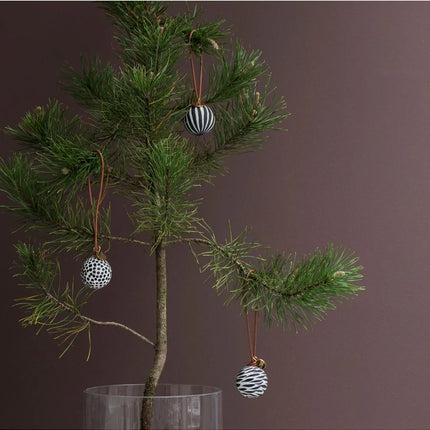 Christbaumkugeln GLOBE 3er Set, in zwei Farben