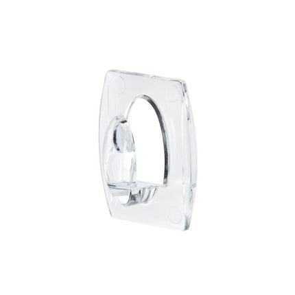 Command™ Mini-Haken, transparent, mit transparenten Strips, 17006CLRFGN | Packung (1 Stück)