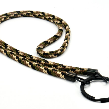 Schlüsselband Camouflage Braun