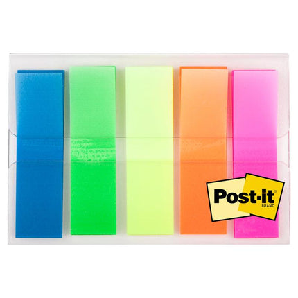Post-it® Index Haftstreifen, Mini, 11,9 mm x 43,2 mm, 100 Haftstreifen/Spender