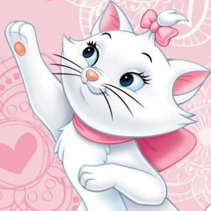 Aristocats Marie Handtuch Baumwolle Strand Badetuch 70x140cm
