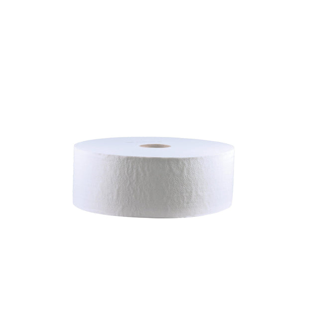 CWS Großrolle Toilettenpapier Recycling, perforiert, Weiß, 2-lagig | Karton (6 Rollen)