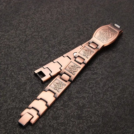 Kupferschmuck Herren Magnetarmband