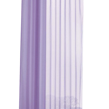 Schlaufenschal Gardine uni transparent Voile 61175