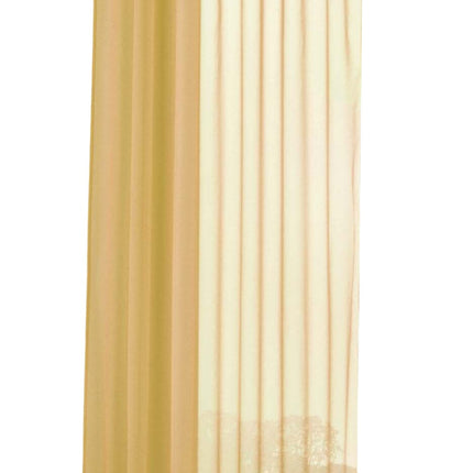 Schlaufenschal Gardine uni transparent Voile 61175