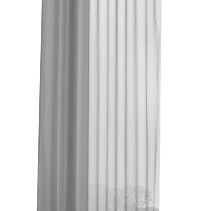 Schlaufenschal Gardine uni transparent Voile 61175