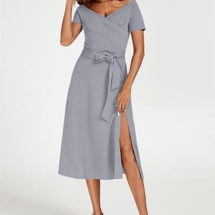 Bardot Midi Dress In Grey