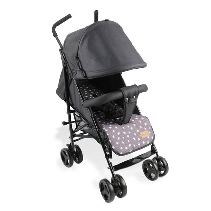 Bemesu Reisebuggy Kompaktkinderwagen mit 360°-Schwenkrädern, Kinderwagen mit 5-Punkt-Gurt, Kinderwagen 360° verstellbare Fahrtrichtung, Kinderbuggy klappbar bis 15kg, 0–3 Jahre, Lila