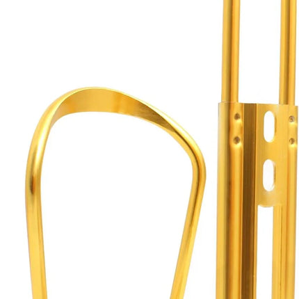 System-S Fahrrad Rad Flaschenhalter Getränkehalter Trink-Flaschen-Halterung in Gold-Farben