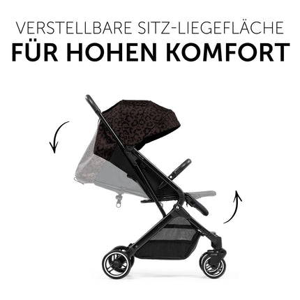 Hauck Travel N Care Dark Olive Kinderwagen – Leichter Reise Buggy für Kinder ab Geburt bis 22 kg mit Liegefunktion, kompakt und UPF 50+