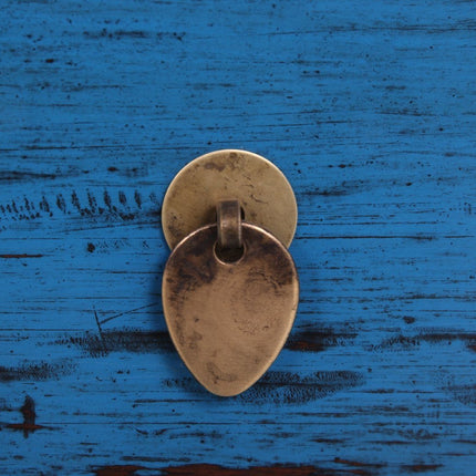 Vintage Asia Asiatisches Lowboard Kommode Bank Blau - Art. 35208-1