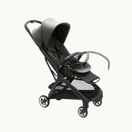 Bugaboo Butterfly ultrakompakter Reise-Kinderwagen, klein & leicht, einhändig faltbar und einfach zu lenken, ergonomischer City-Buggy für Babys ab 6 Monaten, mit viel Stauraum, Forest Green