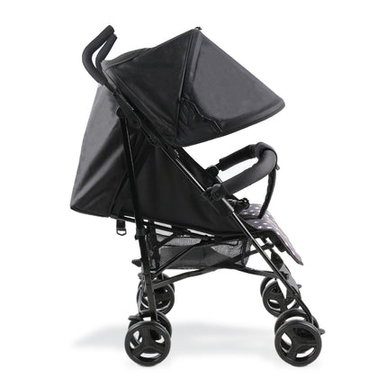 Bemesu Reisebuggy Kompaktkinderwagen mit 360°-Schwenkrädern, Kinderwagen mit 5-Punkt-Gurt, Kinderwagen 360° verstellbare Fahrtrichtung, Kinderbuggy klappbar bis 15kg, 0–3 Jahre, Lila