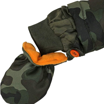 Baby Winter Overall Mit Kapuze Schneeanzüge mit Handschuhen und Füßlinge Mädchen Jungen Warm Kleidungsset