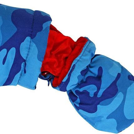 Baby Winter Overall Mit Kapuze Schneeanzüge mit Handschuhen und Füßlinge Mädchen Jungen Warm Kleidungsset