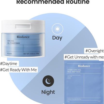 Biodance Cera-nol Gel Toner Pads