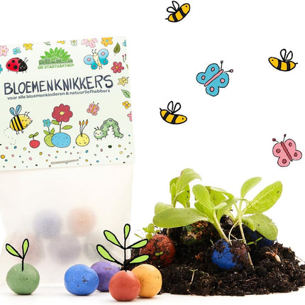 Bloemenknikkers Uitdeelcadeautje