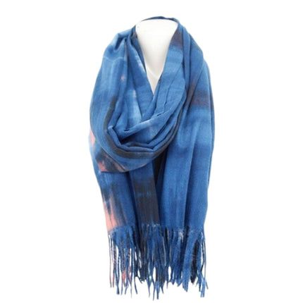Winter Damen Schal Soft Cashmera » Winterschal Picasso » Fransenschal » Damenschal 180 x 70 cm