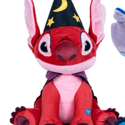 Lilo & Stitch Halloween Kuscheltier - 30 cm Plüschtier Leroy Angel Zauberer Stofftier