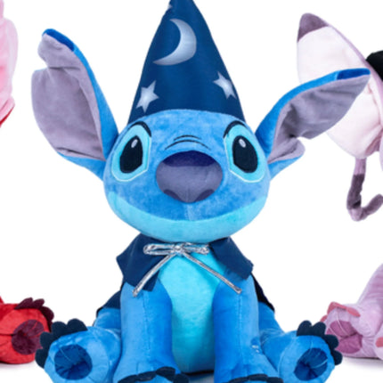 Lilo & Stitch Halloween Kuscheltier - 30 cm Plüschtier Leroy Angel Zauberer Stofftier