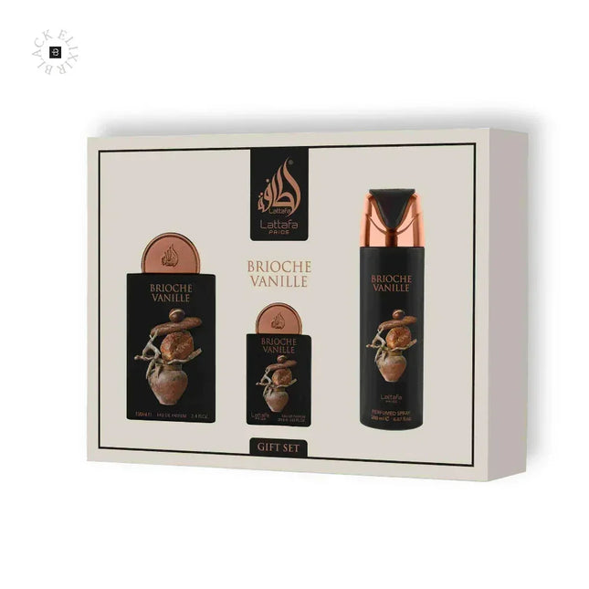 Lattafa Brioche Vanille Eau de Parfum Set