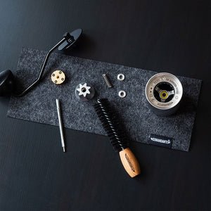 Comandante Bürsten-Familie — Mahlwerk- und Setup-Pflege
