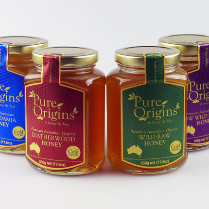 Australian Wild Organic Honey 250g – Raw, Cold Extracted, Natural, Pure