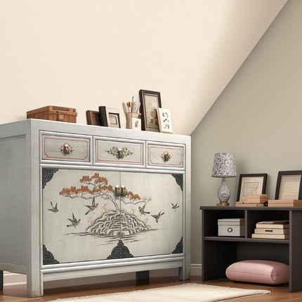 Vintage Asia Chinesische Kommode Sideboard Regal "Vintagefog" - Art. 33082-12