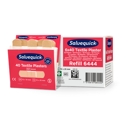 Textilgips, 40 stk./nachfüllung | Packung (6 Stück)