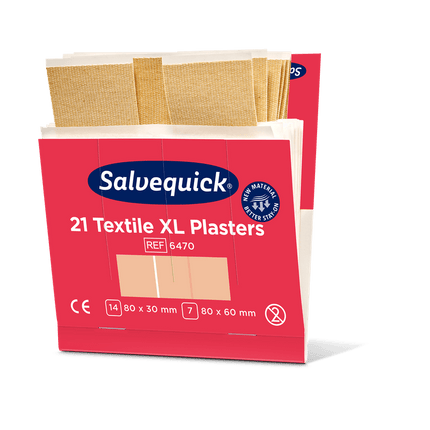Xl textilgips, 21 stück/mine | Packung (6 Stück)