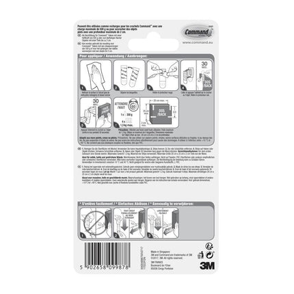 Kleine Command™ Strips S, 17022N | Packung (1 Stück)