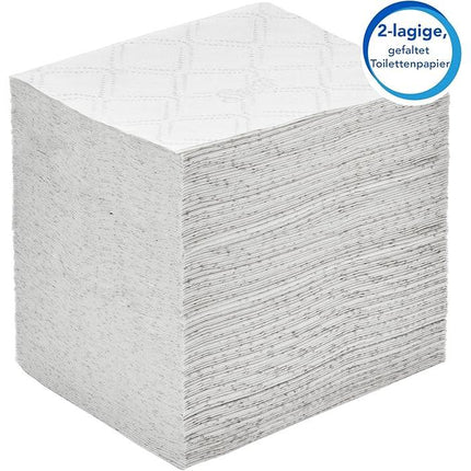 Scott® Control™ Toilettenpapier - Einzelblattsytem / Weiß - 36 Packs  x 220 Toilet Tissue Sheets | Karton (36 Päckchen)