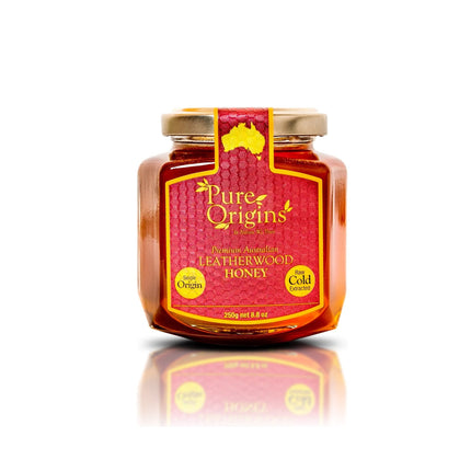 Leatherwood Honey 250g – Tasmanian Raw Honey, Cold Extracted, Natural
