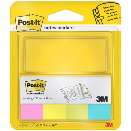 Post-it® Page Marker, 20 mm x 38 mm, 50 Blatt/Block, 100% PEFC