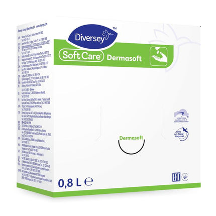 Soft Care Dermasoft, Hautpflegecreme, parabenfrei | Kartusche (800 ml)