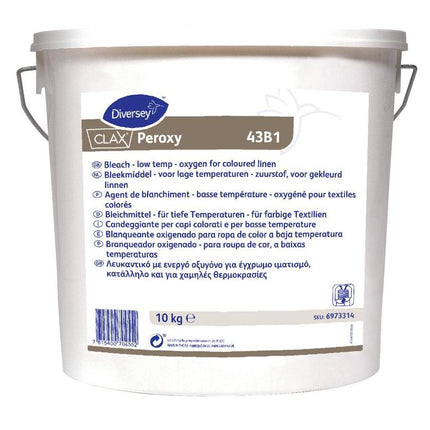 Clax Peroxy, Bleichmittel - für niedrige Temperaturen - auf Sauerstoffbasis - für farbige Wäsche | Eimer (10 kg)