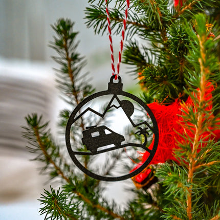 The Christmas Tree Camper Decor - Offrotie 3D printed - Vanlife Theme