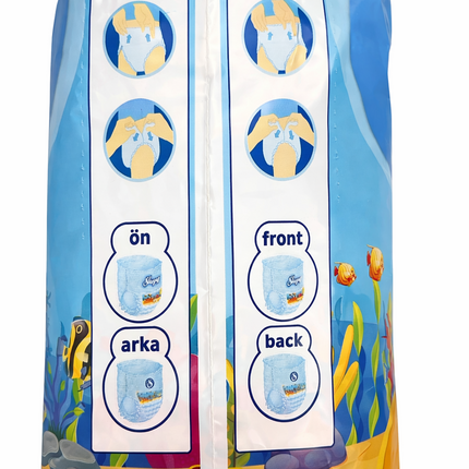 Schwimmwindeln Baby Größe 3-4 20 Stück 4-14kg