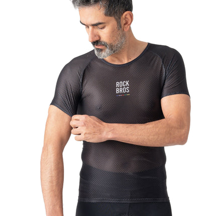 Road-to-Sky Radsport-Baselayer Kurzarm – Atmungsaktives Funktionsshirt