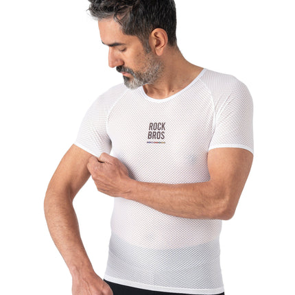 Road-to-Sky Radsport-Baselayer Kurzarm – Atmungsaktives Funktionsshirt