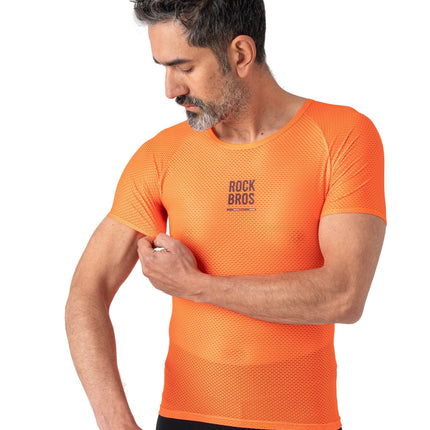 Road-to-Sky Radsport-Baselayer Kurzarm – Atmungsaktives Funktionsshirt