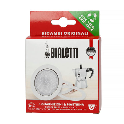 Ersatz-Dichtung für Bialetti Moka-Kanne – Verschiedene Größen