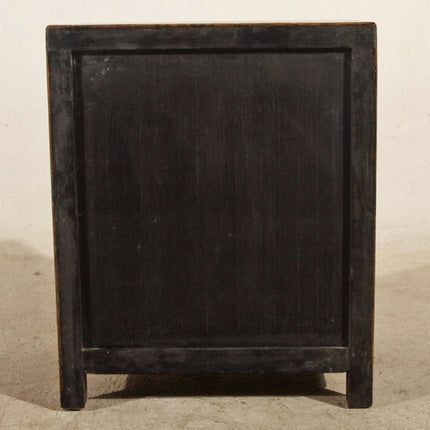 Vintage Asia Chinesisches Nachtkästchen Nachttisch "Fire" - Art. 35191-2