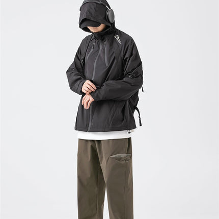 Waterproof Jacket In Black