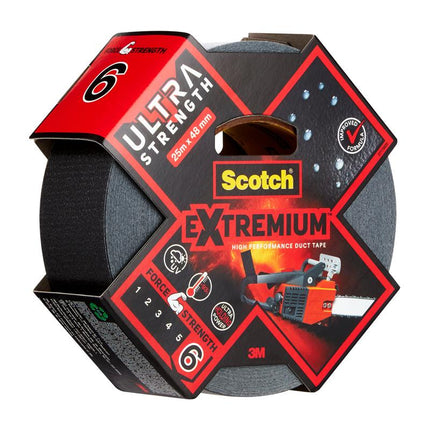 Scotch® Extremium™ Ultra Hochleistungs-Klebeband DT17, 25 m x 48 mm, 1 Rolle/Paket | Packung (1 Rolle)