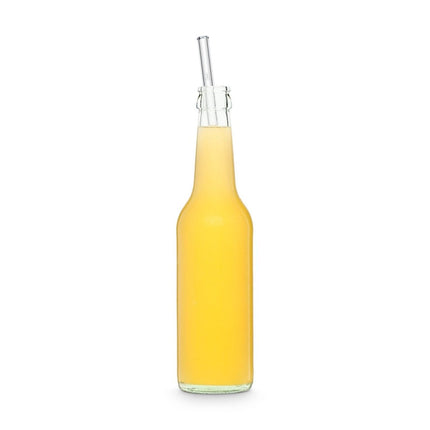 SEO. 6x 27cm Glasstrohhalme für Kukki Cocktail Flaschen und Karaffe - Linkreich