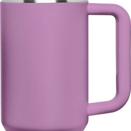 SEO. 6x 30 cm Lila Stanley Glasstrohhalme für Stanley Cup Quencher & Flaschen - Linkreich