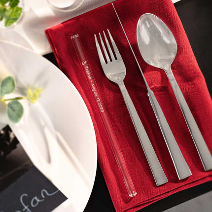 6x 30cm Glasstrohhalme mit persönlicher Gravur für Flaschen von 0,33 bis 1 Liter (Glastrinkhalme) kaufen bei Linkreich – Jetzt entdecken!