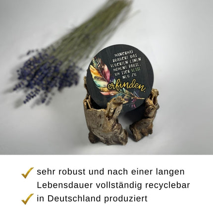 SEO. 6x oder 12x Getränke - Untersetzer im Set - 6er Set 1 Linkreich